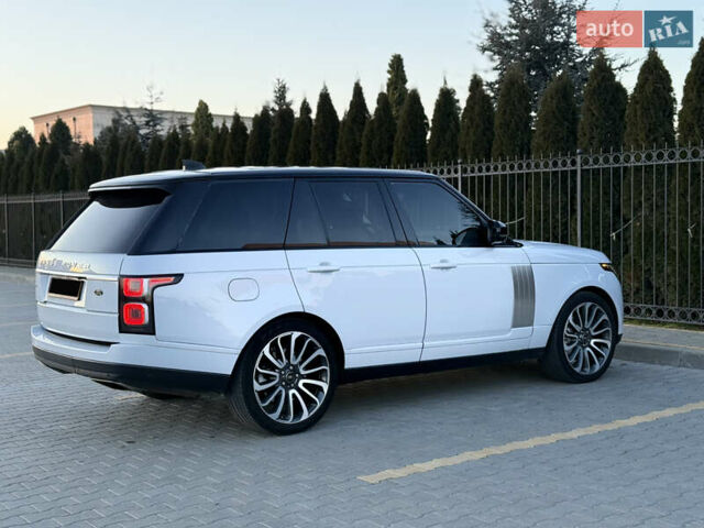 Білий Ленд Ровер Рендж Ровер, об'ємом двигуна 3 л та пробігом 170 тис. км за 49900 $, фото 11 на Automoto.ua