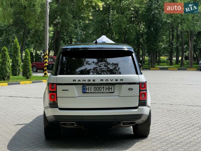 Білий Ленд Ровер Рендж Ровер, об'ємом двигуна 5 л та пробігом 40 тис. км за 95000 $, фото 5 на Automoto.ua