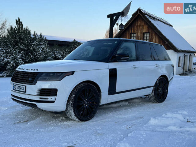 Белый Ленд Ровер Рендж Ровер, объемом двигателя 3 л и пробегом 74 тыс. км за 56000 $, фото 1 на Automoto.ua