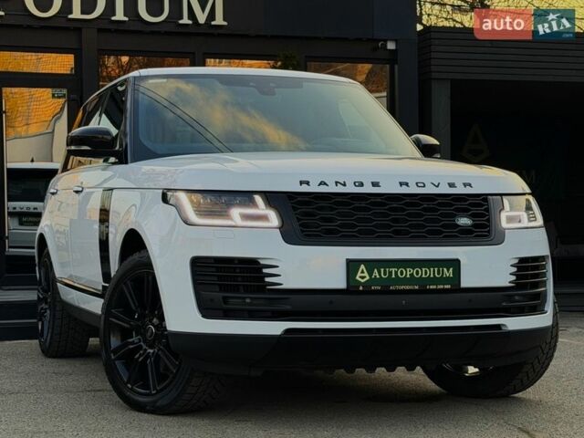 Білий Ленд Ровер Рендж Ровер, об'ємом двигуна 4.37 л та пробігом 105 тис. км за 64999 $, фото 9 на Automoto.ua