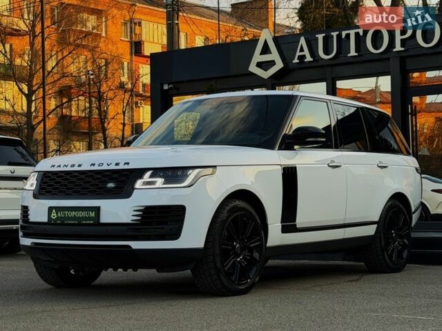 Білий Ленд Ровер Рендж Ровер, об'ємом двигуна 4.37 л та пробігом 105 тис. км за 64999 $, фото 2 на Automoto.ua