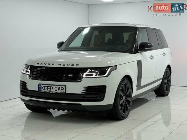 Білий Ленд Ровер Рендж Ровер, об'ємом двигуна 4.37 л та пробігом 104 тис. км за 67000 $, фото 4 на Automoto.ua