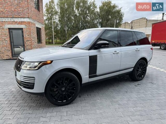 Ленд Ровер Рендж Ровер 2018 в Нововолынск на Automoto.ua Белый Ленд Ровер Рендж Ровер, объемом двигателя 3 л и пробегом 84 тыс. км за 49900 $, фото 16 на Automoto.ua