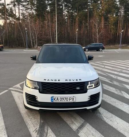 Белый Ленд Ровер Рендж Ровер, объемом двигателя 3 л и пробегом 134 тыс. км за 46999 $, фото 6 на Automoto.ua