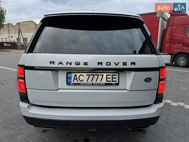 Ленд Ровер Рендж Ровер 2018 в Нововолынск на Automoto.ua Белый Ленд Ровер Рендж Ровер, объемом двигателя 3 л и пробегом 84 тыс. км за 49900 $, фото 7 на Automoto.ua