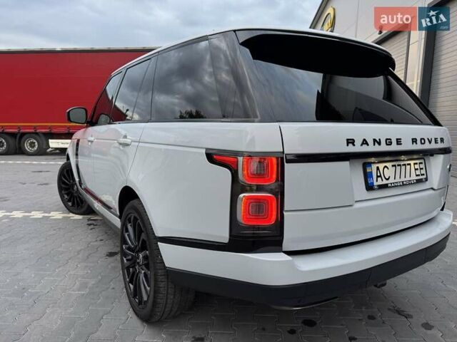 Ленд Ровер Рендж Ровер 2018 в Нововолынск на Automoto.ua Белый Ленд Ровер Рендж Ровер, объемом двигателя 3 л и пробегом 84 тыс. км за 49900 $, фото 9 на Automoto.ua