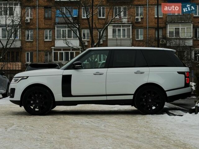 Білий Ленд Ровер Рендж Ровер, об'ємом двигуна 4.37 л та пробігом 105 тис. км за 64999 $, фото 15 на Automoto.ua