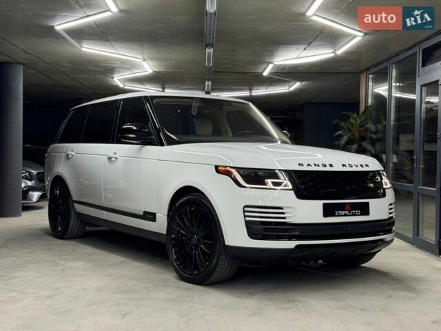 Білий Ленд Ровер Рендж Ровер, об'ємом двигуна 5 л та пробігом 82 тис. км за 54500 $, фото 1 на Automoto.ua