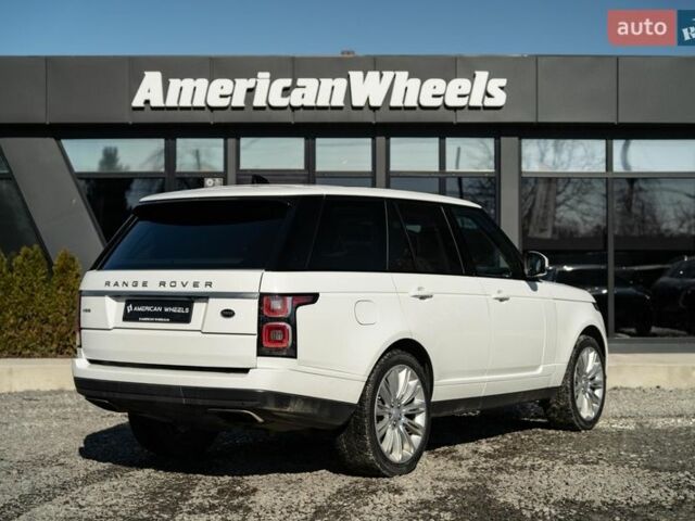 Белый Ленд Ровер Рендж Ровер, объемом двигателя 3 л и пробегом 103 тыс. км за 56900 $, фото 4 на Automoto.ua