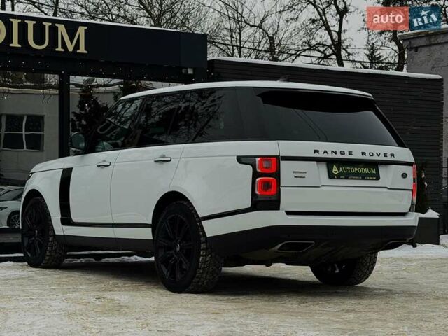 Белый Ленд Ровер Рендж Ровер, объемом двигателя 4.37 л и пробегом 105 тыс. км за 64999 $, фото 23 на Automoto.ua