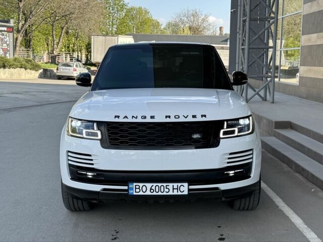 Белый Ленд Ровер Рендж Ровер, объемом двигателя 5 л и пробегом 85 тыс. км за 55100 $, фото 2 на Automoto.ua