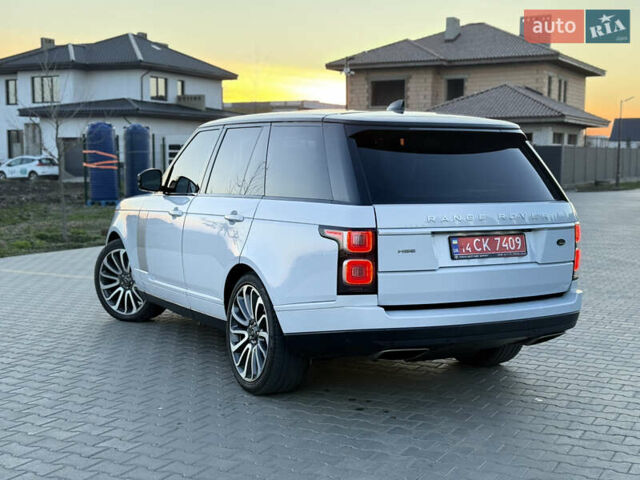 Білий Ленд Ровер Рендж Ровер, об'ємом двигуна 3 л та пробігом 170 тис. км за 49900 $, фото 9 на Automoto.ua