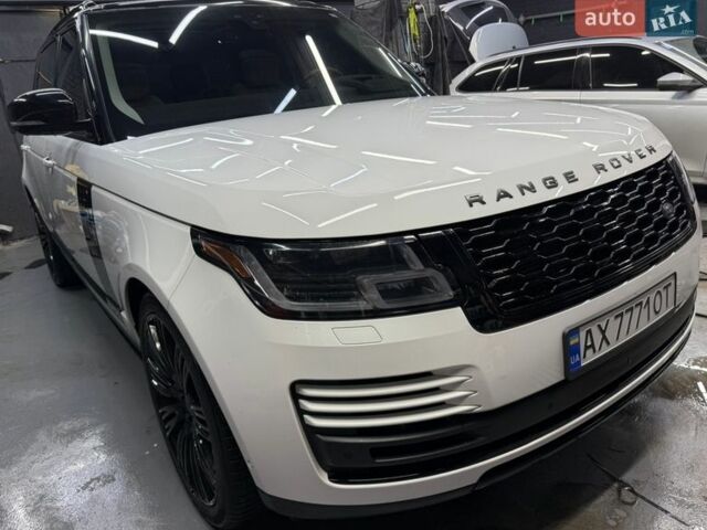 Білий Ленд Ровер Рендж Ровер, об'ємом двигуна 5 л та пробігом 79 тис. км за 68000 $, фото 2 на Automoto.ua