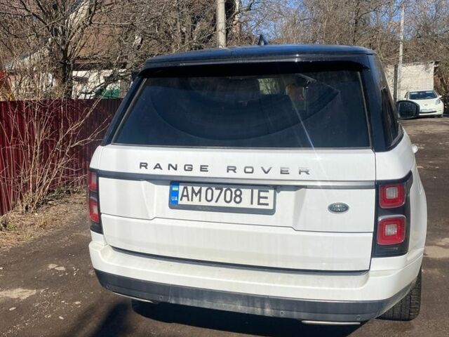 Білий Ленд Ровер Рендж Ровер, об'ємом двигуна 3 л та пробігом 98 тис. км за 47950 $, фото 11 на Automoto.ua