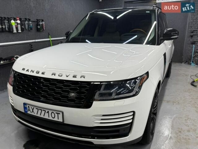 Білий Ленд Ровер Рендж Ровер, об'ємом двигуна 5 л та пробігом 79 тис. км за 68000 $, фото 1 на Automoto.ua