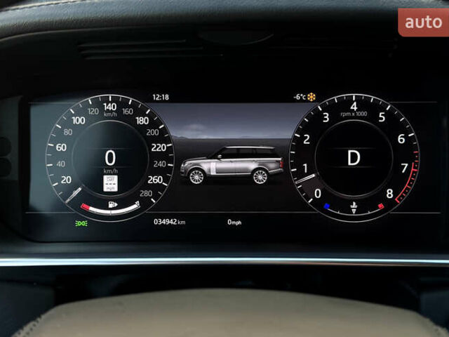 Білий Ленд Ровер Рендж Ровер, об'ємом двигуна 5 л та пробігом 35 тис. км за 65000 $, фото 28 на Automoto.ua