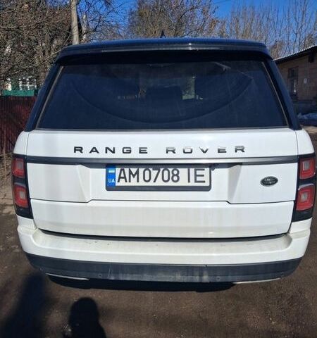 Білий Ленд Ровер Рендж Ровер, об'ємом двигуна 3 л та пробігом 98 тис. км за 51500 $, фото 7 на Automoto.ua