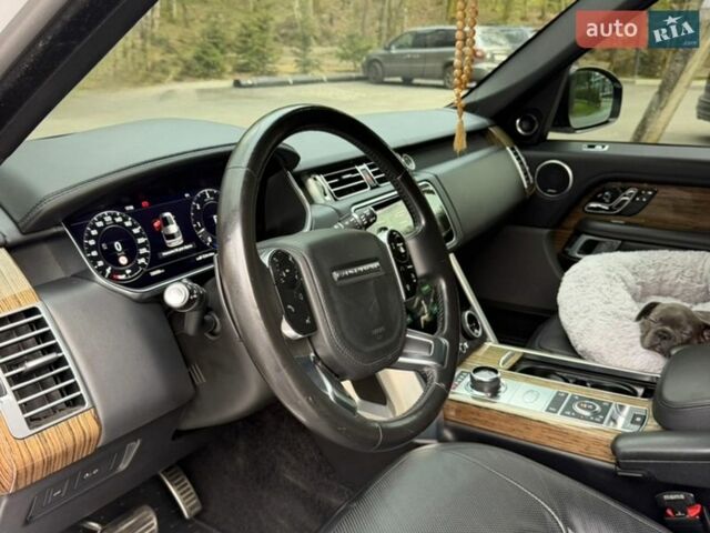 Белый Ленд Ровер Рендж Ровер, объемом двигателя 4.4 л и пробегом 138 тыс. км за 69999 $, фото 18 на Automoto.ua