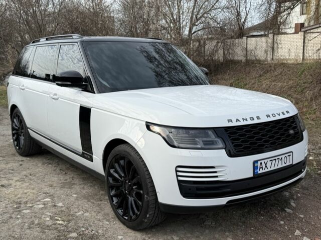 Білий Ленд Ровер Рендж Ровер, об'ємом двигуна 5 л та пробігом 80 тис. км за 66700 $, фото 1 на Automoto.ua