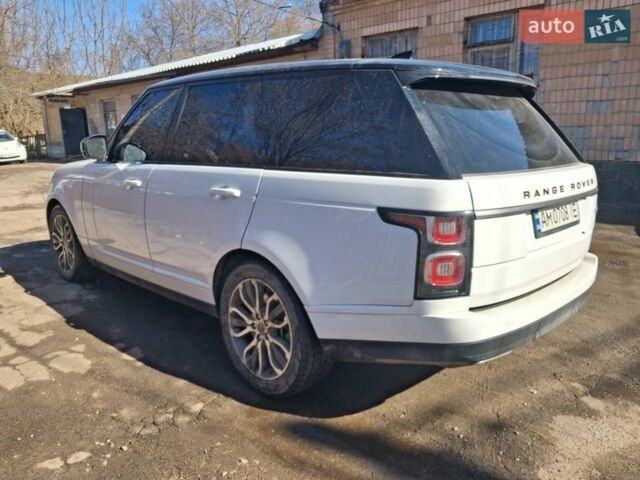 Білий Ленд Ровер Рендж Ровер, об'ємом двигуна 3 л та пробігом 98 тис. км за 51500 $, фото 5 на Automoto.ua