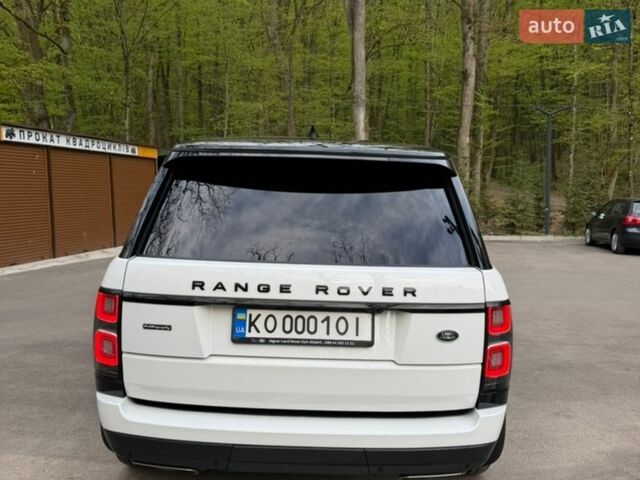 Белый Ленд Ровер Рендж Ровер, объемом двигателя 4.4 л и пробегом 138 тыс. км за 69999 $, фото 5 на Automoto.ua
