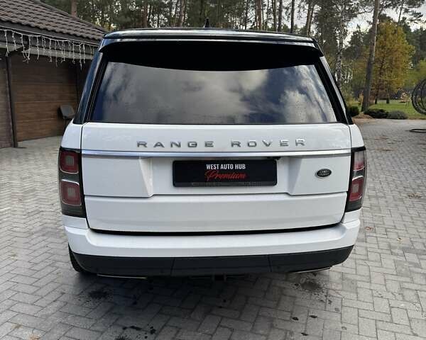 Білий Ленд Ровер Рендж Ровер, об'ємом двигуна 3 л та пробігом 80 тис. км за 58800 $, фото 5 на Automoto.ua