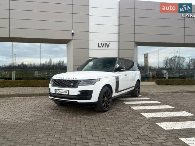 Белый Ленд Ровер Рендж Ровер, объемом двигателя 4.37 л и пробегом 71 тыс. км за 114900 $, фото 1 на Automoto.ua