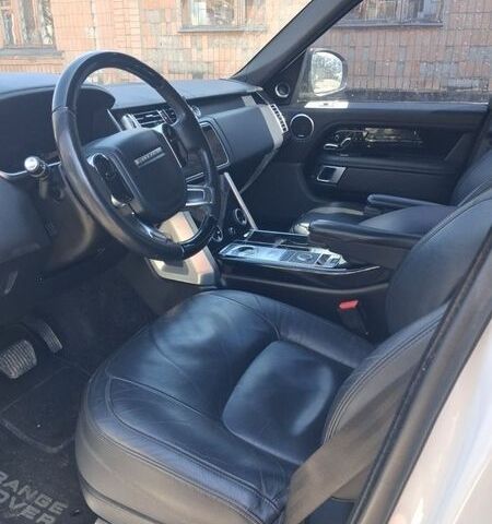 Білий Ленд Ровер Рендж Ровер, об'ємом двигуна 3 л та пробігом 98 тис. км за 51500 $, фото 15 на Automoto.ua