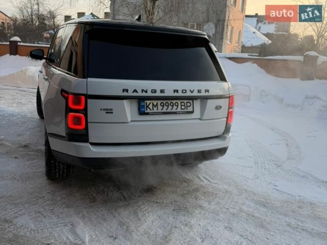 Білий Ленд Ровер Рендж Ровер, об'ємом двигуна 5 л та пробігом 97 тис. км за 65000 $, фото 3 на Automoto.ua