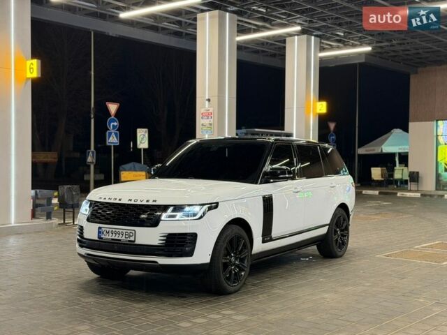 Білий Ленд Ровер Рендж Ровер, об'ємом двигуна 5 л та пробігом 95 тис. км за 69500 $, фото 4 на Automoto.ua