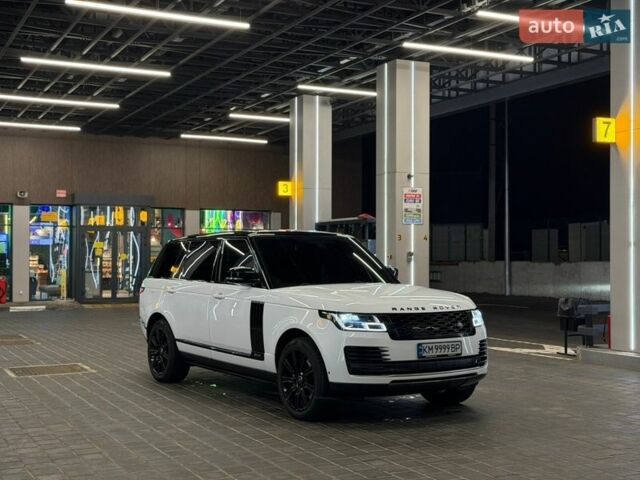 Білий Ленд Ровер Рендж Ровер, об'ємом двигуна 5 л та пробігом 95 тис. км за 69500 $, фото 2 на Automoto.ua