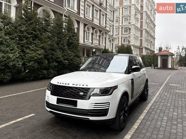 Білий Ленд Ровер Рендж Ровер, об'ємом двигуна 3 л та пробігом 82 тис. км за 49900 $, фото 6 на Automoto.ua