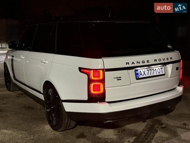 Білий Ленд Ровер Рендж Ровер, об'ємом двигуна 5 л та пробігом 79 тис. км за 68000 $, фото 8 на Automoto.ua