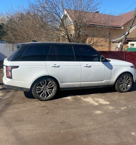 Білий Ленд Ровер Рендж Ровер, об'ємом двигуна 3 л та пробігом 98 тис. км за 51500 $, фото 9 на Automoto.ua