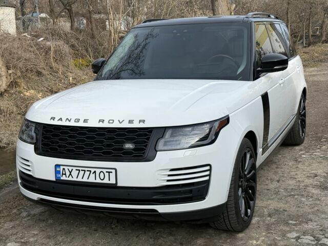 Білий Ленд Ровер Рендж Ровер, об'ємом двигуна 5 л та пробігом 80 тис. км за 66700 $, фото 5 на Automoto.ua