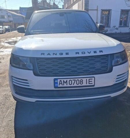 Білий Ленд Ровер Рендж Ровер, об'ємом двигуна 3 л та пробігом 98 тис. км за 51500 $, фото 1 на Automoto.ua