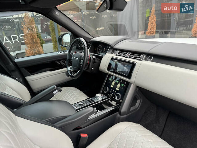 Белый Ленд Ровер Рендж Ровер, объемом двигателя 5 л и пробегом 155 тыс. км за 64999 $, фото 50 на Automoto.ua