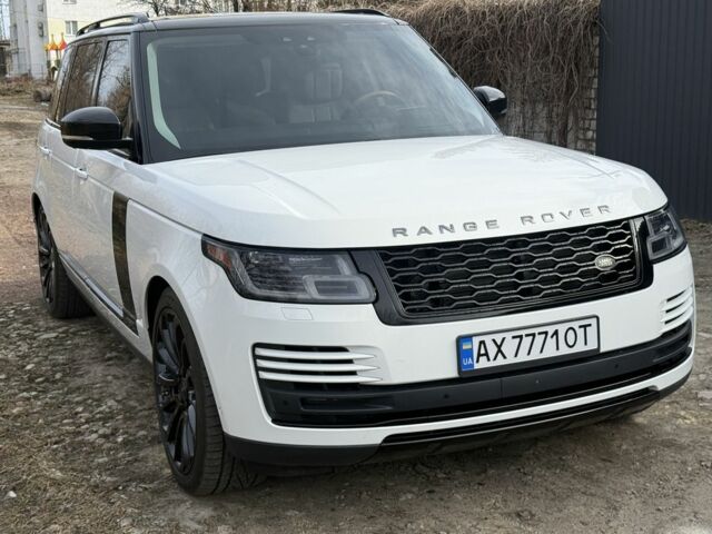 Білий Ленд Ровер Рендж Ровер, об'ємом двигуна 5 л та пробігом 80 тис. км за 66700 $, фото 2 на Automoto.ua