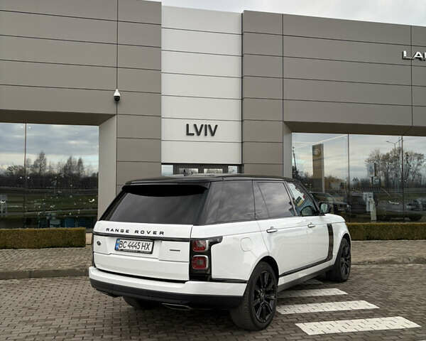 Білий Ленд Ровер Рендж Ровер, об'ємом двигуна 4.37 л та пробігом 71 тис. км за 114900 $, фото 14 на Automoto.ua