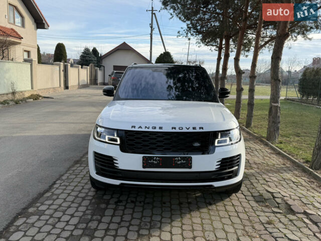 Білий Ленд Ровер Рендж Ровер, об'ємом двигуна 3 л та пробігом 125 тис. км за 48500 $, фото 20 на Automoto.ua