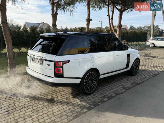 Белый Ленд Ровер Рендж Ровер, объемом двигателя 3 л и пробегом 123 тыс. км за 63000 $, фото 15 на Automoto.ua