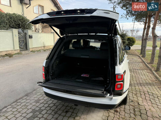 Белый Ленд Ровер Рендж Ровер, объемом двигателя 3 л и пробегом 123 тыс. км за 63000 $, фото 24 на Automoto.ua