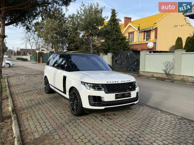 Білий Ленд Ровер Рендж Ровер, об'ємом двигуна 3 л та пробігом 125 тис. км за 48500 $, фото 2 на Automoto.ua