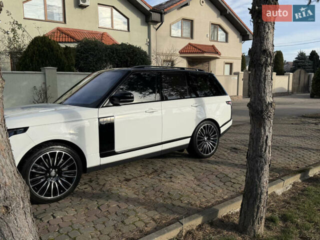 Белый Ленд Ровер Рендж Ровер, объемом двигателя 3 л и пробегом 123 тыс. км за 63000 $, фото 17 на Automoto.ua