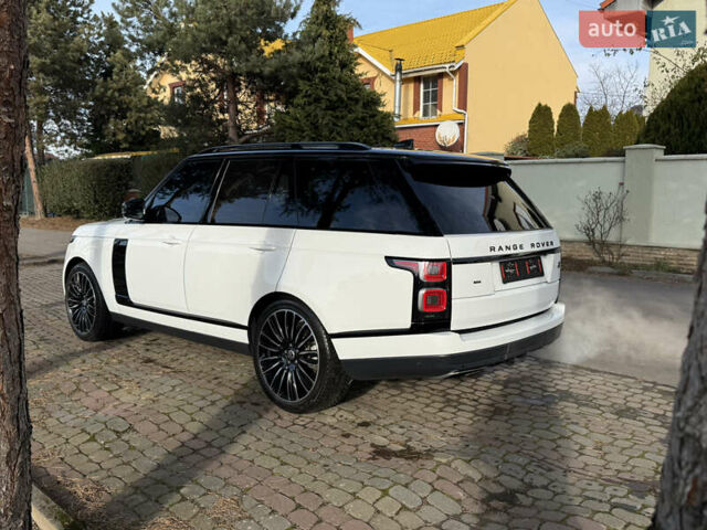 Белый Ленд Ровер Рендж Ровер, объемом двигателя 3 л и пробегом 123 тыс. км за 63000 $, фото 16 на Automoto.ua