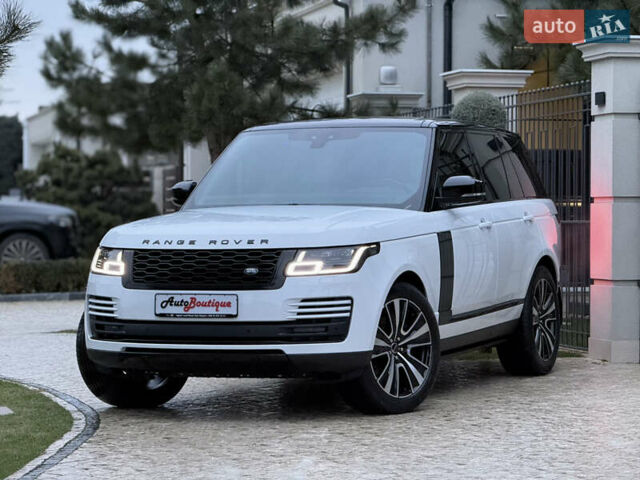 Белый Ленд Ровер Рендж Ровер, объемом двигателя 3 л и пробегом 98 тыс. км за 89000 $, фото 6 на Automoto.ua