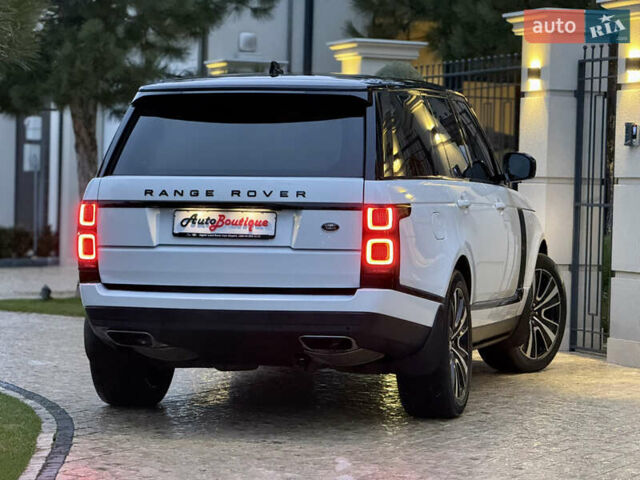 Белый Ленд Ровер Рендж Ровер, объемом двигателя 3 л и пробегом 98 тыс. км за 89000 $, фото 15 на Automoto.ua