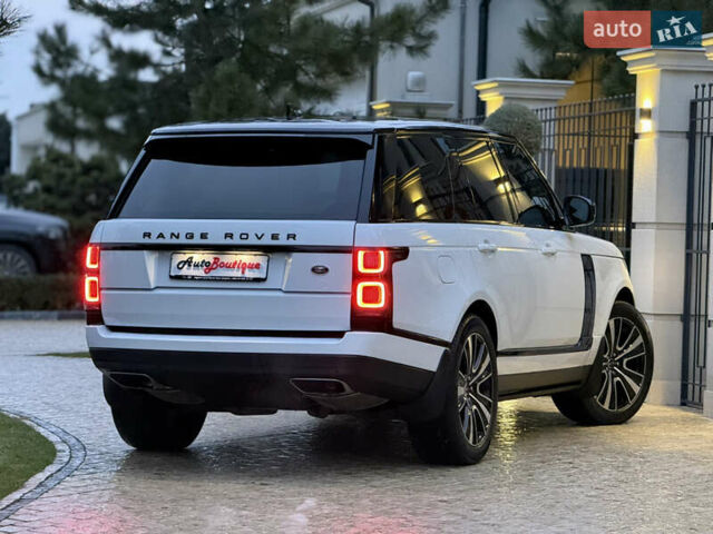 Белый Ленд Ровер Рендж Ровер, объемом двигателя 3 л и пробегом 98 тыс. км за 89000 $, фото 16 на Automoto.ua