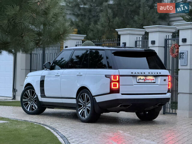 Белый Ленд Ровер Рендж Ровер, объемом двигателя 3 л и пробегом 98 тыс. км за 89000 $, фото 9 на Automoto.ua