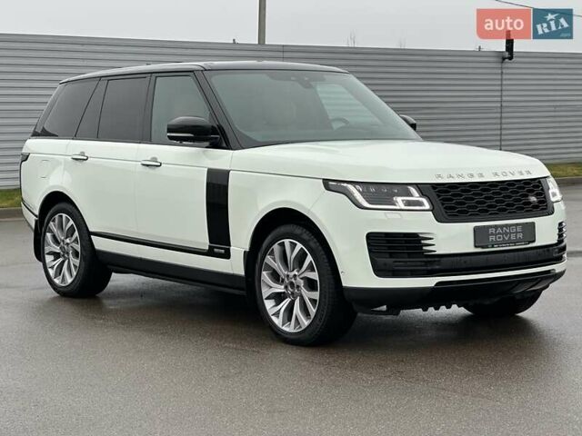Белый Ленд Ровер Рендж Ровер, объемом двигателя 3 л и пробегом 75 тыс. км за 89900 $, фото 8 на Automoto.ua